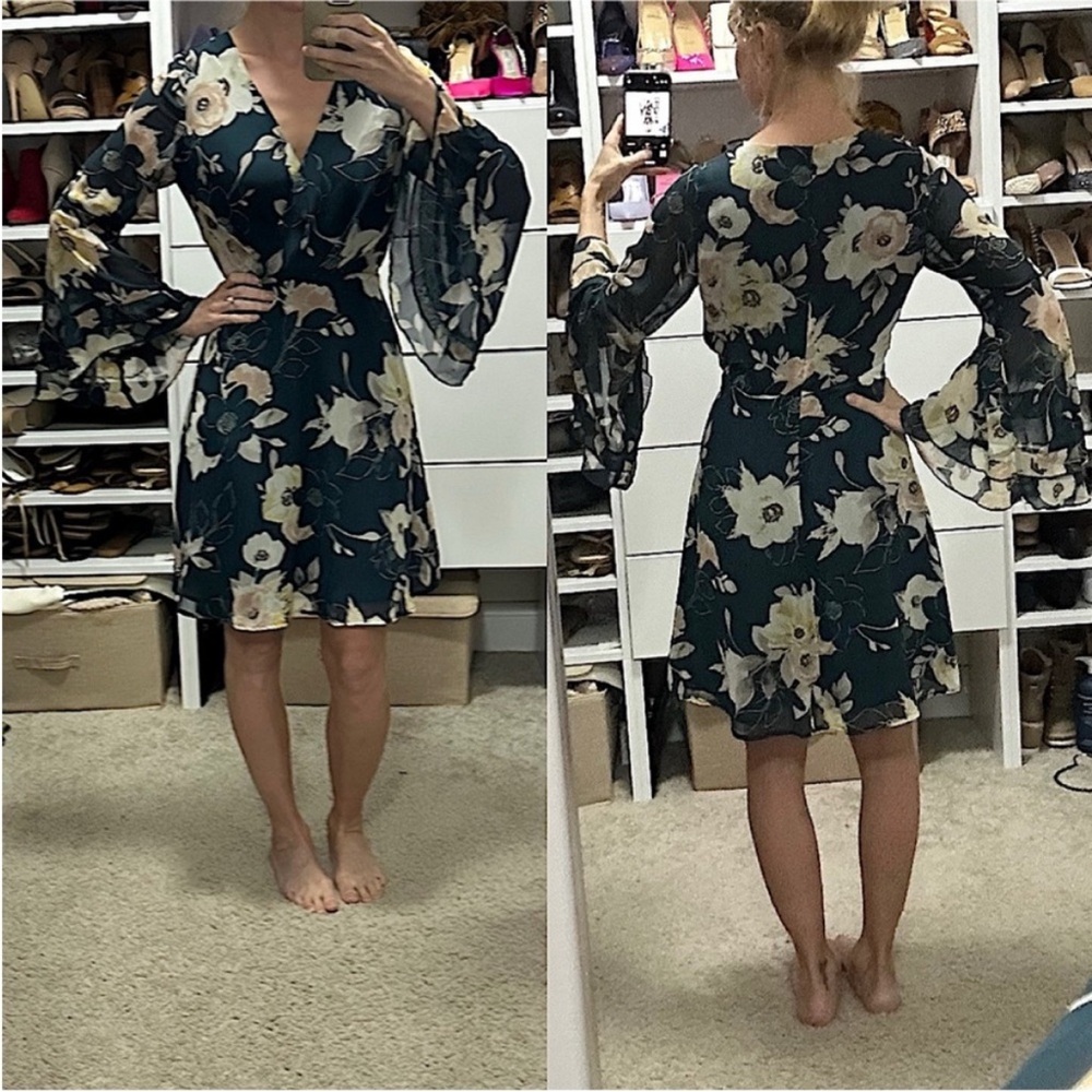 Gilli Floral Long Sleeve Dress